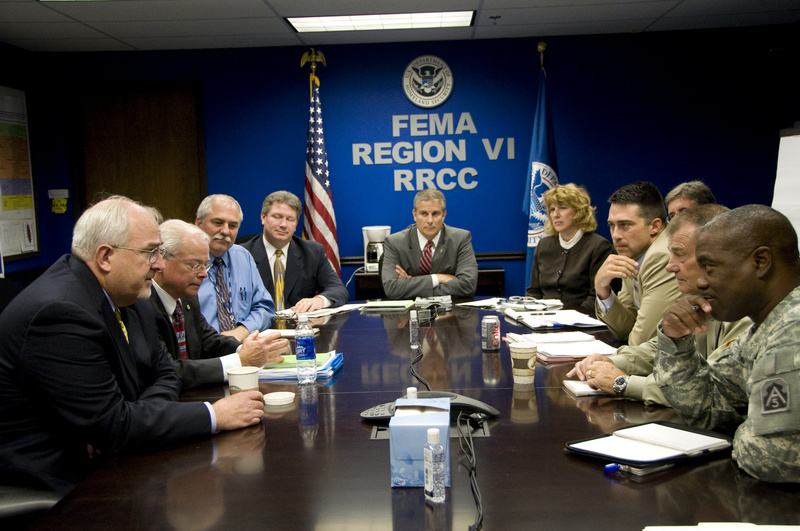 Denton: FEMA Administrator W. Craig Fugate meets with senior staff members...