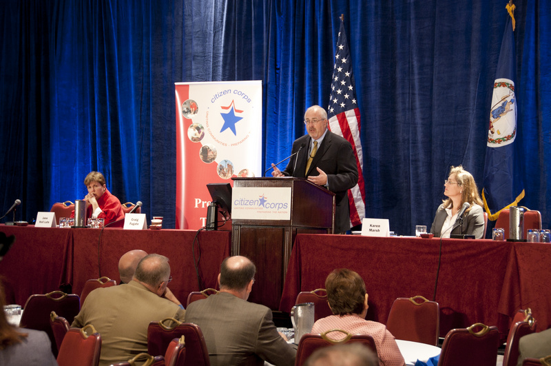 Arlington: FEMA Administrator W. Craig Fugate makes opening remarks at...