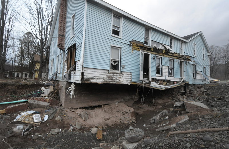 Many of the Town of Prattsville homes are slated for demolition during...
