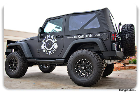 I have a jeep I would like to do in matte black