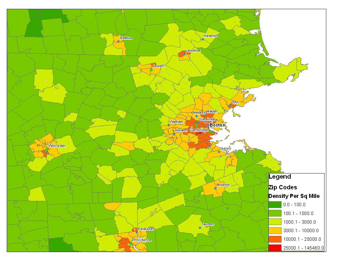 population of boston