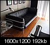 Modern Contemporary Black Leather Sofa & Wassily Chair for SALE, Tampa FL-003-2.jpg