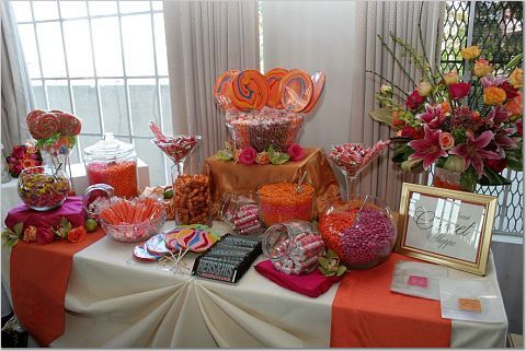 Wedding Candy Buffet Ideas