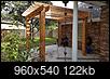 Patio project - pictures will be included.  Major overhaul!-pergola-progress.jpg