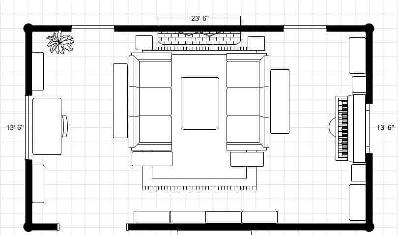 would this desk go with this sofa? (PICS) (floor plan