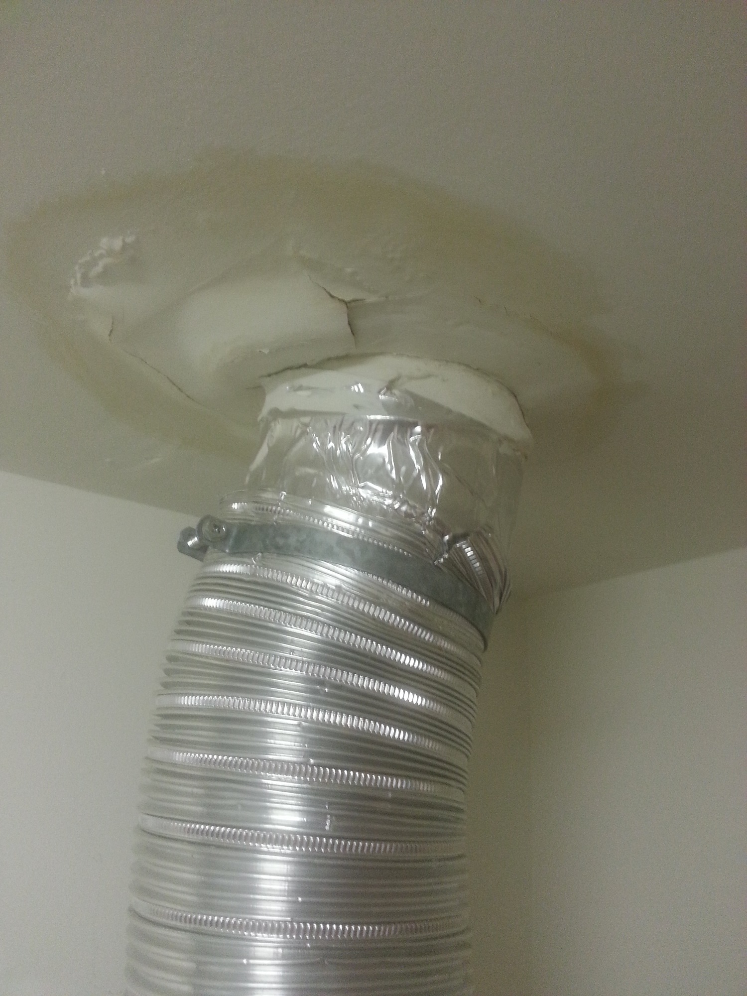 Leaky Roof Around Dryer Vent Floor Roof Shingles Washer