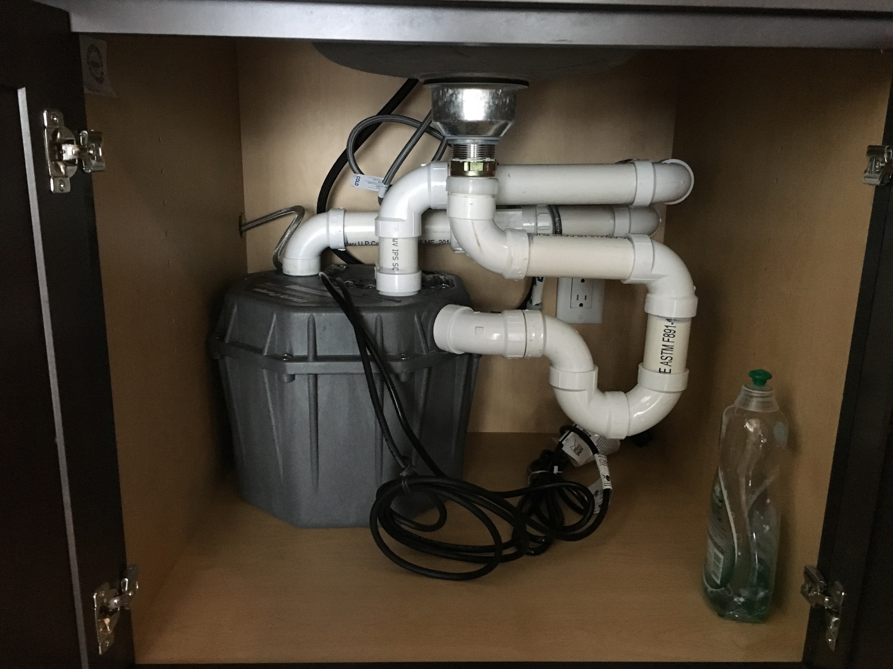 Drain Pump For Bar Sink Need Help Floor Ejector Heat