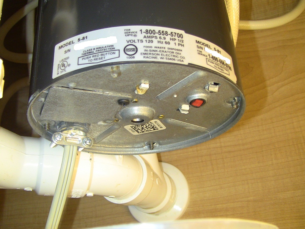 Food Disposer Insink Erator How To Fix The Leak