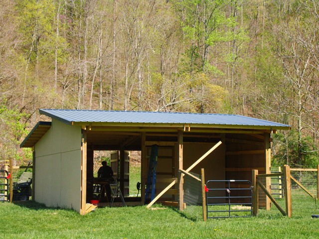 Small Cow Shed How much does it cost to build a barn??? (acres, water 