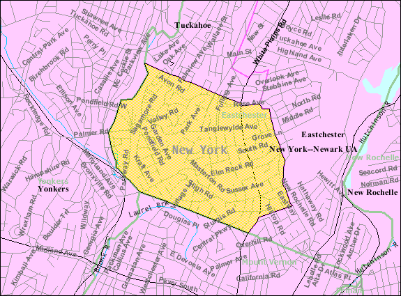 Bronxville Ny Map