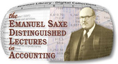 Emanuel Saxe Accounting lectures from Baruch College