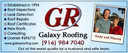 Galaxy Roofing - State License #696710