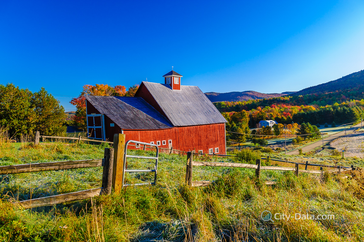 Red barn new england