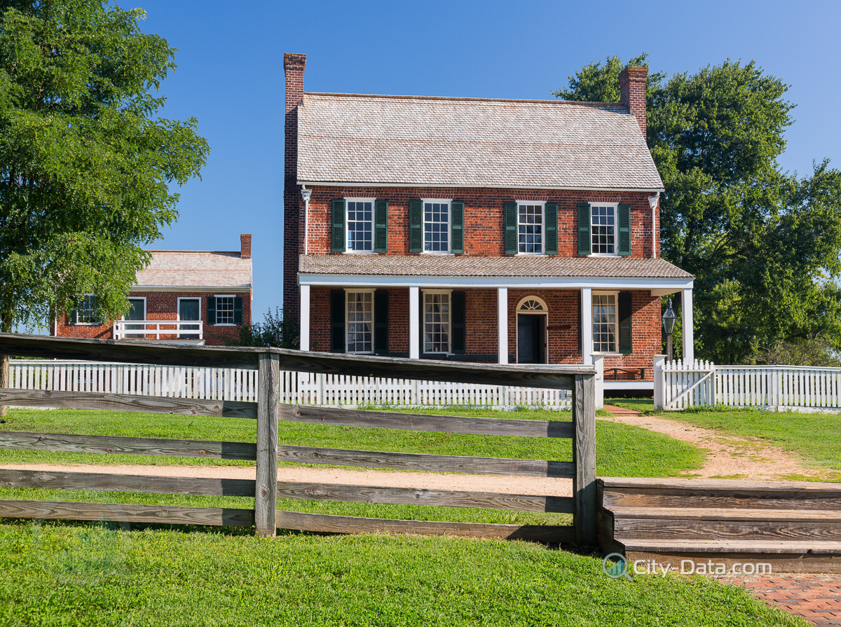 Clover hill tavern in appomattox
