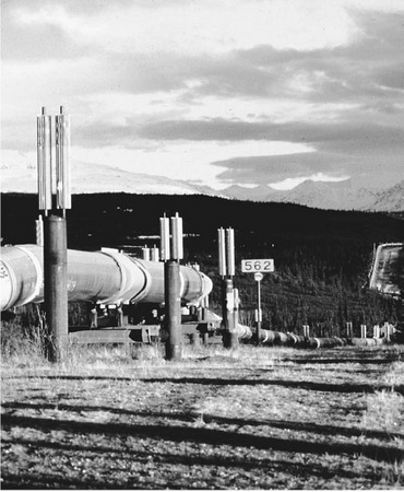 Construction of the Alaskan oil pipeline triggered one of the citys largest periods of growth.