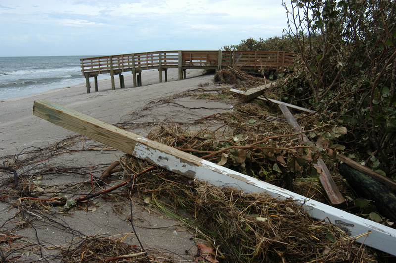 Hutchinson Island: Florida Hurricane Frances (DR-1545)