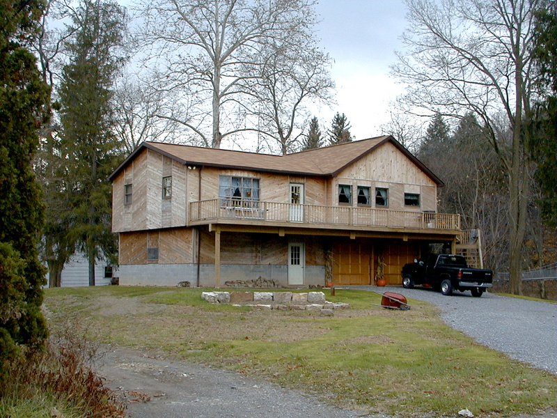 Home elevated belonging to Randy Hatch  - he was reimbursed by the program....