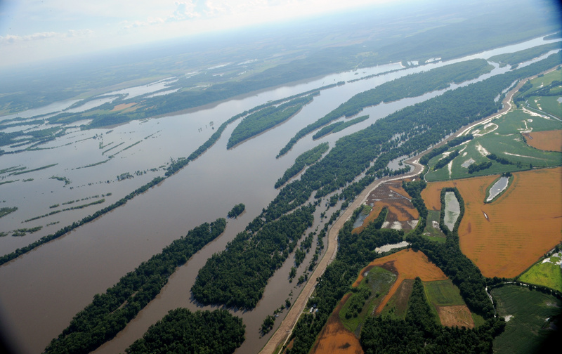 Towns along the Mississippi River are impacted by flood waters.Jocelyn...