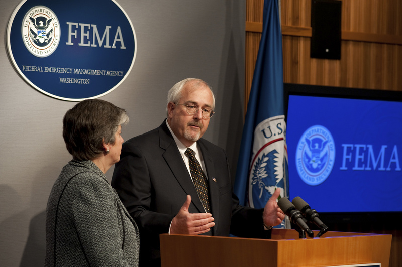 Washington: Newly sworn in FEMA Administrator W. Craig Fugate answers...