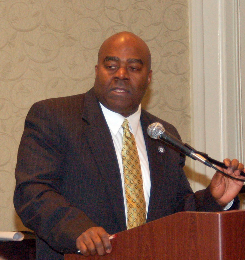 Fort Worth: FEMA Region VI Regional Administrator Tony Russell addresses...