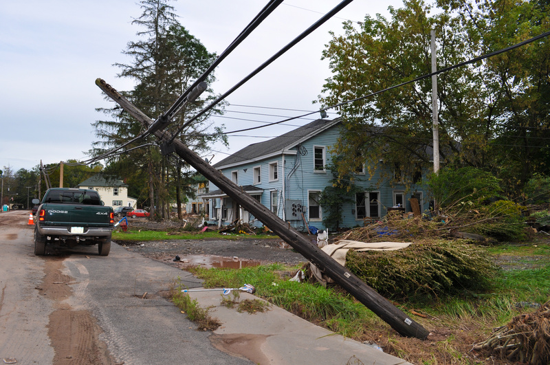 Prattsville: New York Remnants of Tropical Storm Lee (EM-3341)