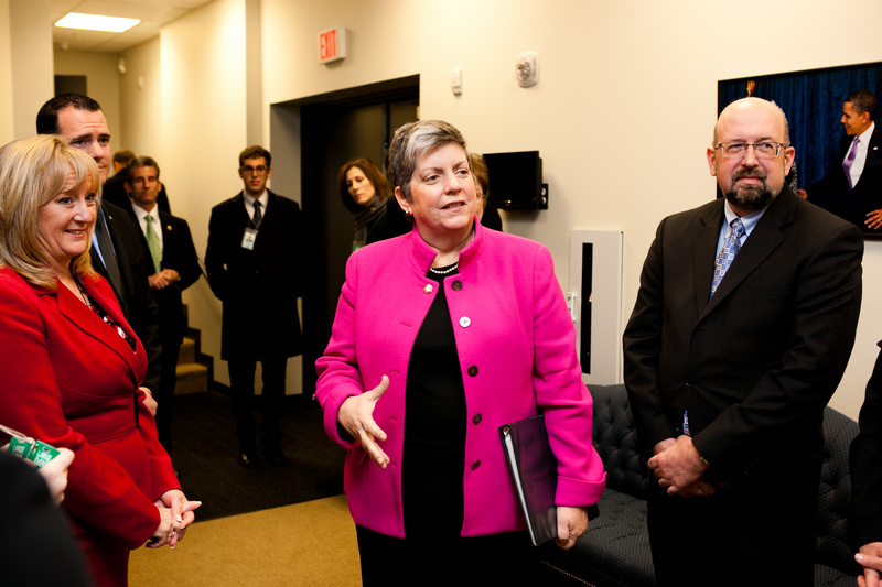 Washington: Department of Homeland Security Secretary Janet Napolitano...
