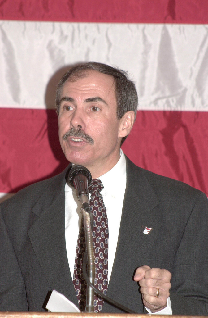 Beckley: Governor Bob Wise addresses participants at a news conference....