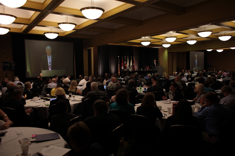 Colorado Springs: FEMA Deputy Administrator Richard Serino addresses attendees...
