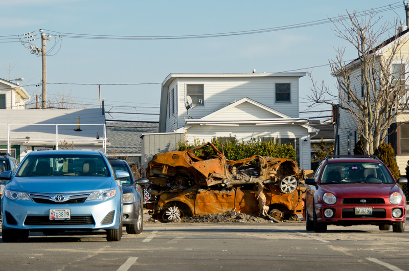 The close-knit community of Breezy Point lost more than one hundred homes...