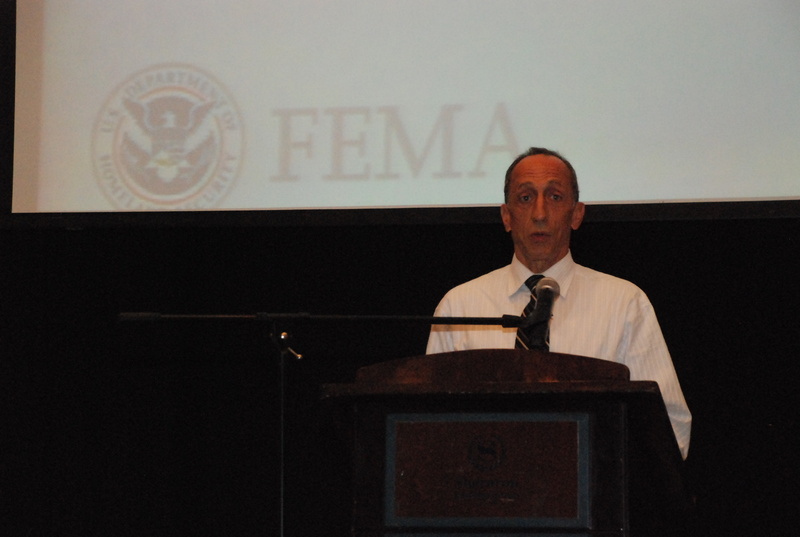 Stephen De Blasio, Region IX Federal Disaster Recovery Coordinator, speaks...