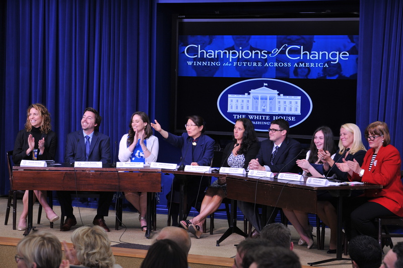 Washington: White House Champions of Change event which honored people...
