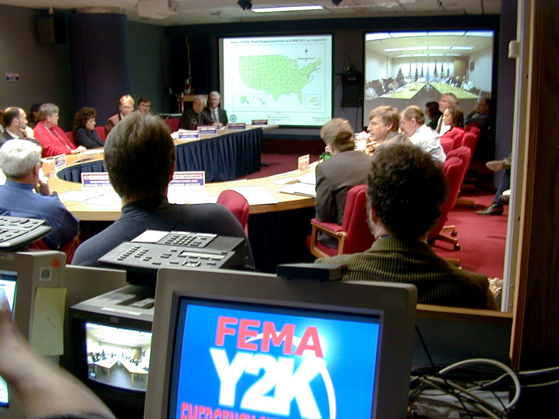 Washington: FEMA Headquarters Emergency Support Team conducts a teleconference...