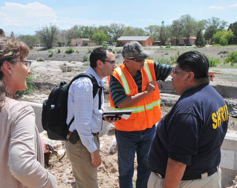 In the aftermath of flooding on the Santa Clara Pueblo, a Preliminary...
