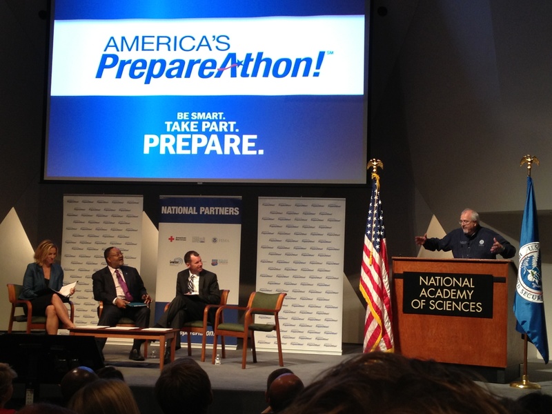 Washington: Craig Fugate introduces America&#39;s PrepareAthon (AP) at...