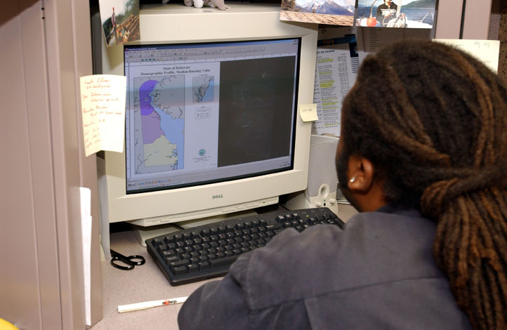 Washington: FEMA&#39;s mapping section creates disaster maps that help...