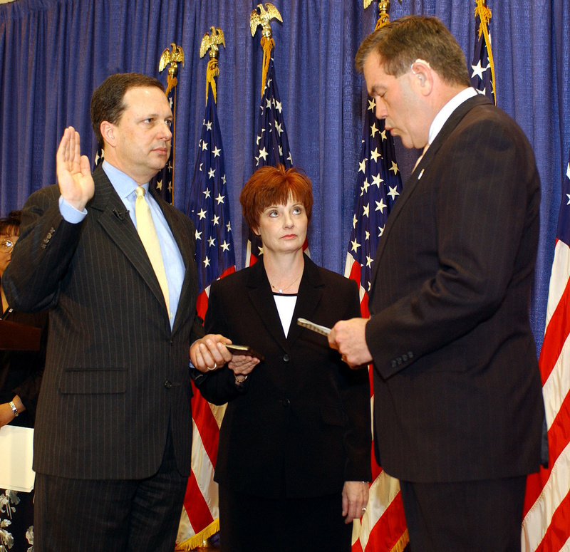 Washington: Michael Brown was officially sworn in as the first Undersecretary...