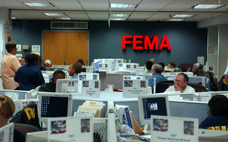 Washington: FEMA&#39;s Emergency Support Team, located in the headquarters...