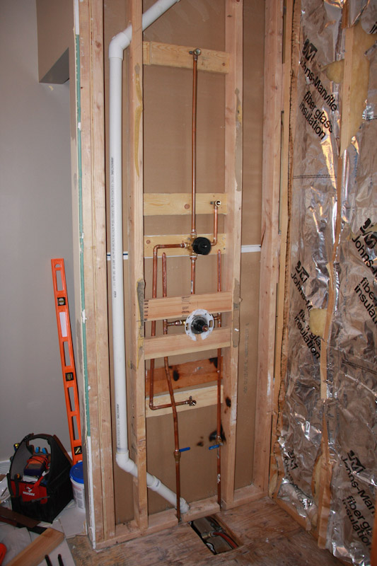 Is This Tub Shower Plumbing Roughed In, Bathtub Shower Plumbing Rough In