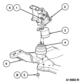 1996 Ford taurus motor mounts #8