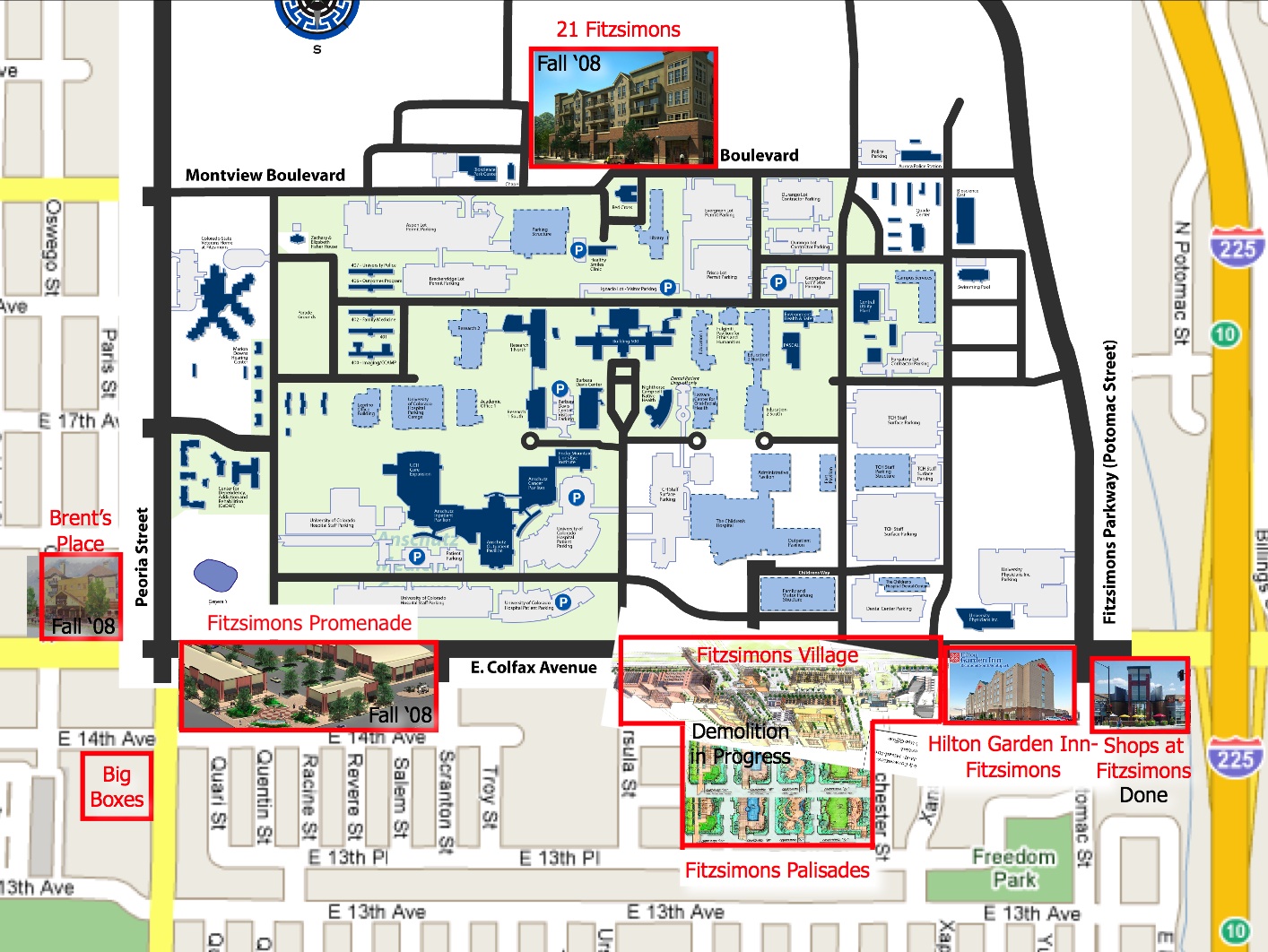 Uc Denver Anschutz Medical Campus Aurora Palisade Real Estate