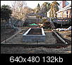 Raised bed garden using cinder blocks and hoop house-11-better-view-foundation-being-level