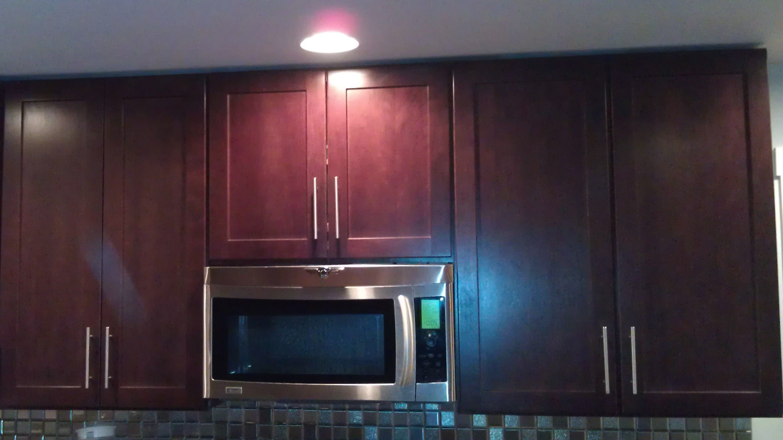 Kitchen Cabinets Crown Molding Or Flush With Ceiling Doors