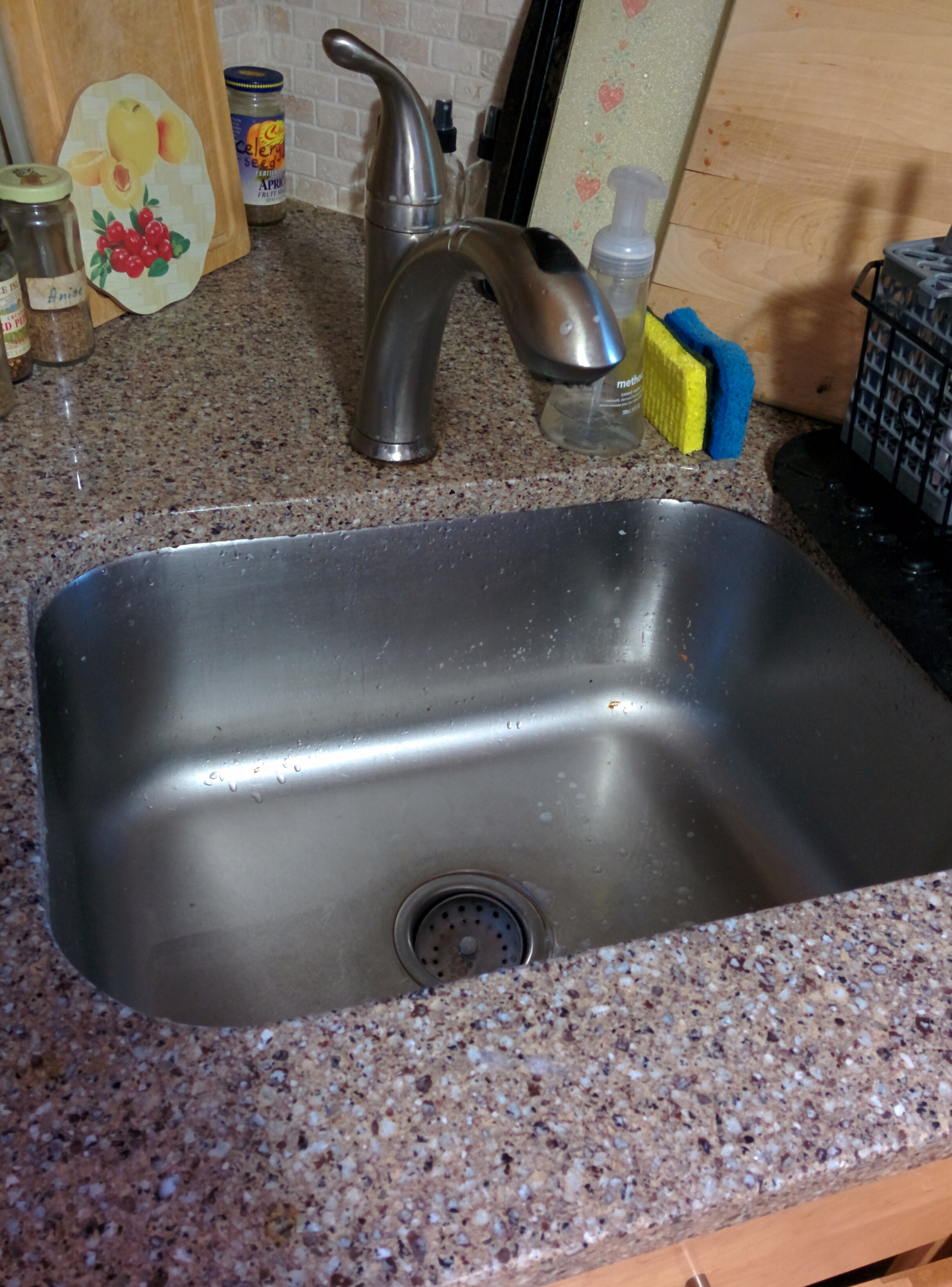 Replace Kitchen Faucet Need To Remove Whole Countertop Granite
