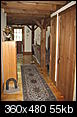 Dark stained trim in 100yr old home, don't know what to do....-back_hallway1.jpg