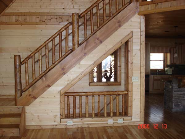 Open Entry To Basement Floor Window Heating Railing House
