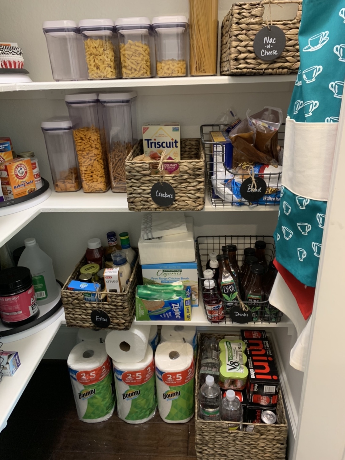 How to Organize a Deep Pantry — Think Outside the Closet - Houston