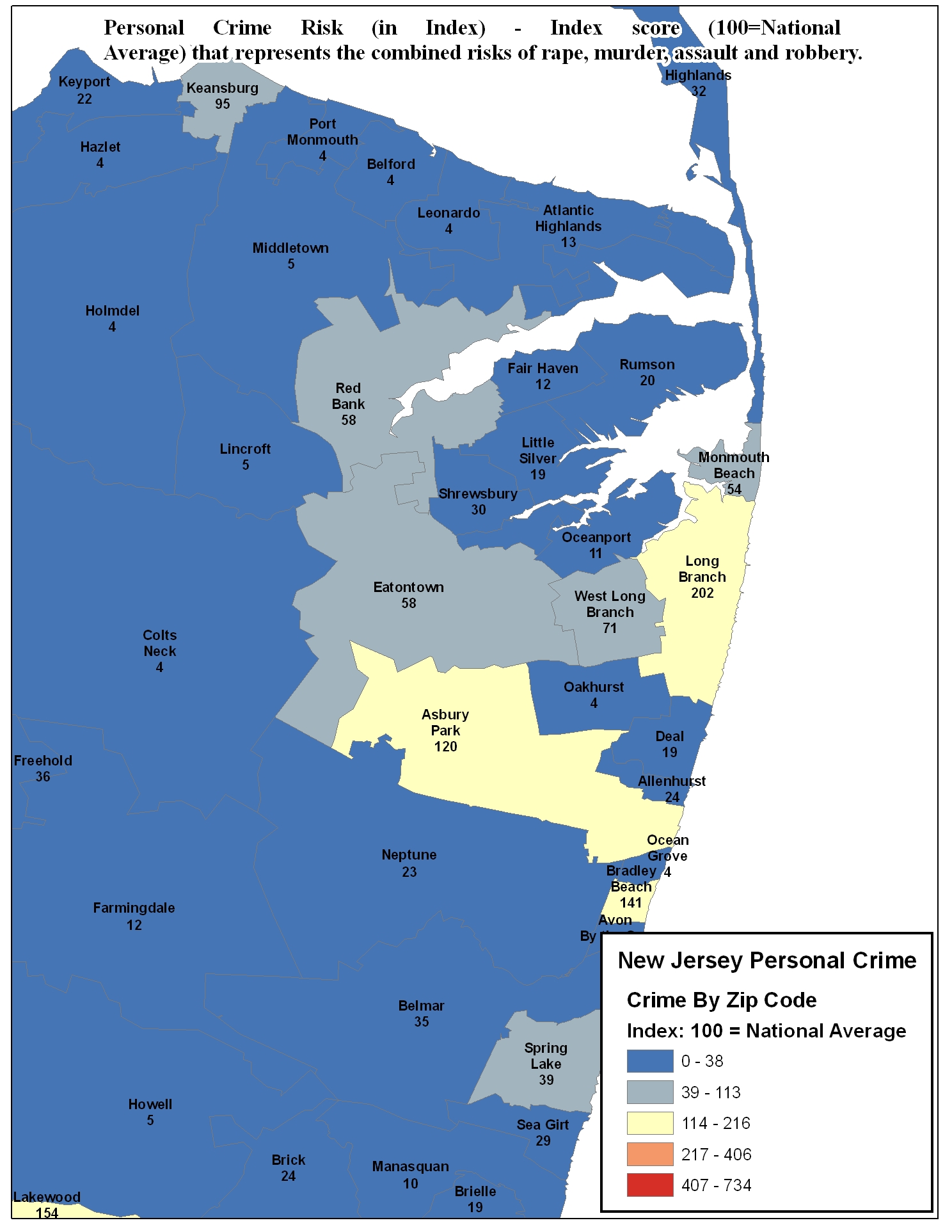 Jersey City Map By Zip Code