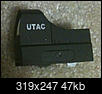 UTAC Tactical Micro Red Dot Sight "Written Review"-utacdotdismounted.jpg