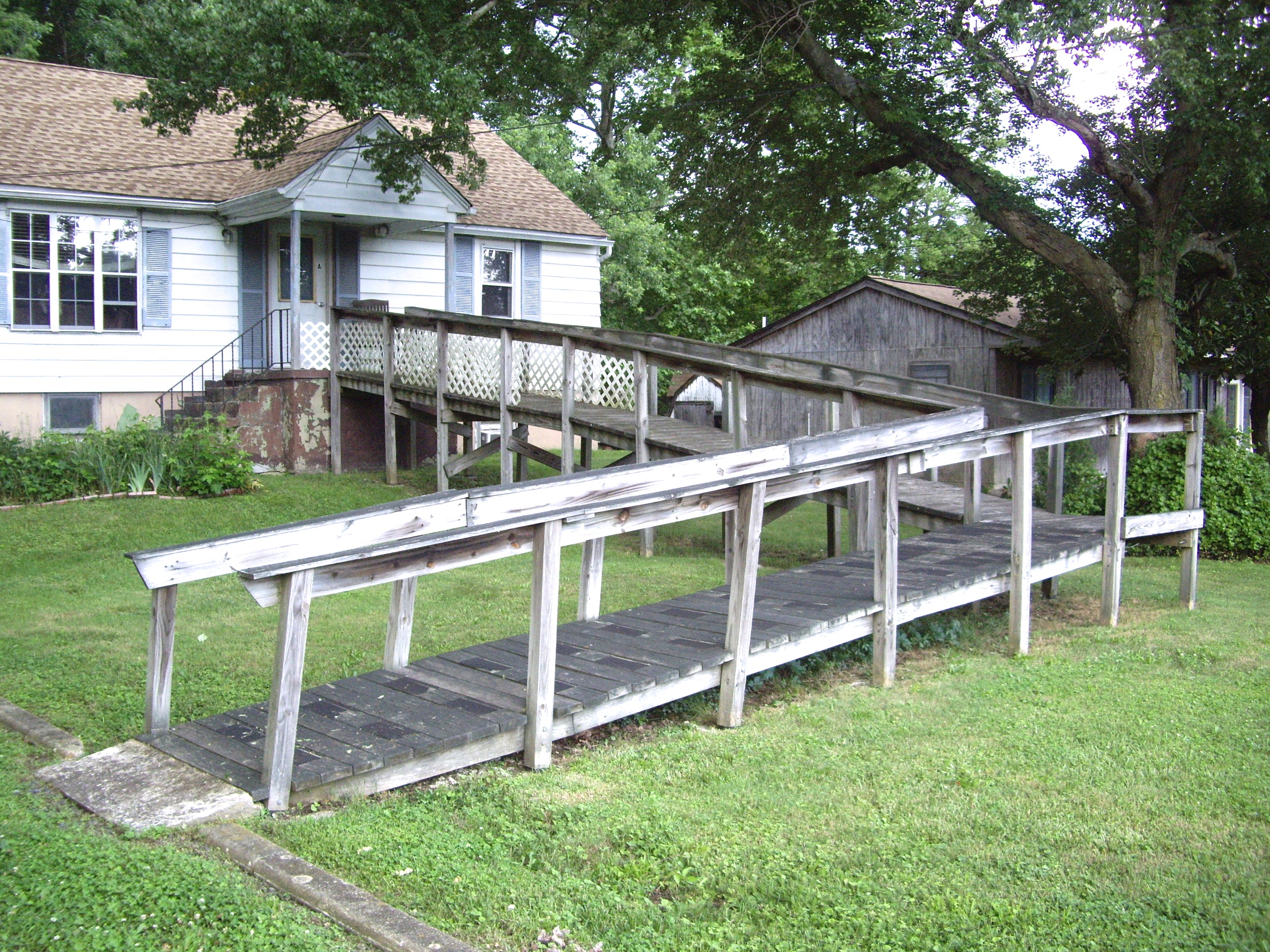 Does this wheelchair ramp add value to my home? (lawsuit, property To Build A Handicapped Access Ramp The Building