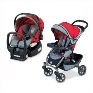 britax-chaperone-travel-system-stroller-in-red-mill photo